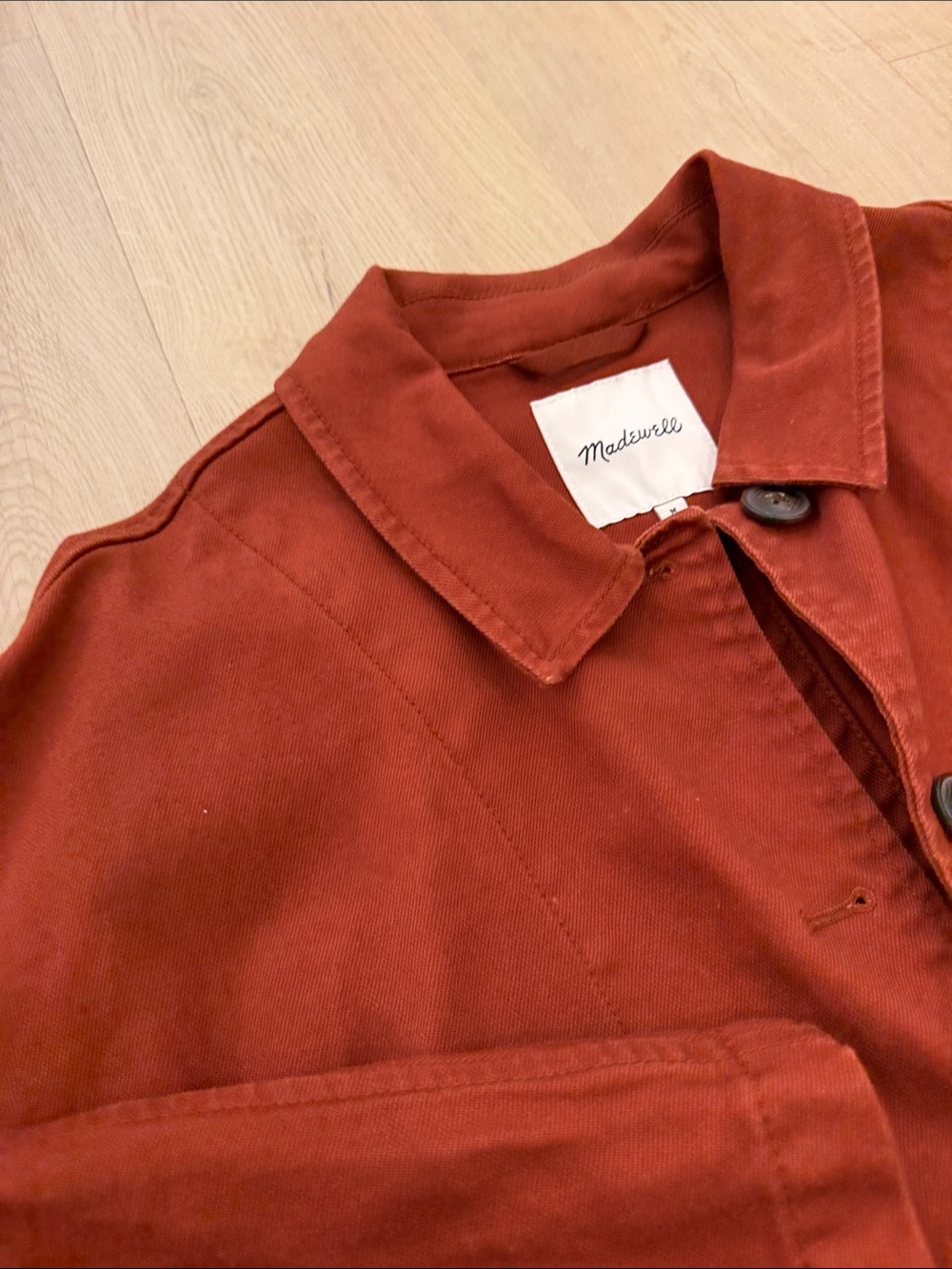 Pomeray Chore Jacket – Dusty Redwood - Picture 10 of 10